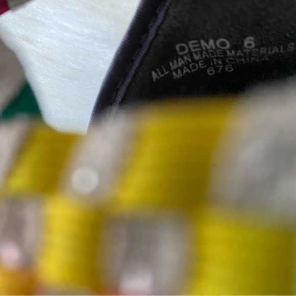 Steven By Steve Madden Demo Rainbow Elastic Strap Low Wedge Sandal - Picture 9 of 12